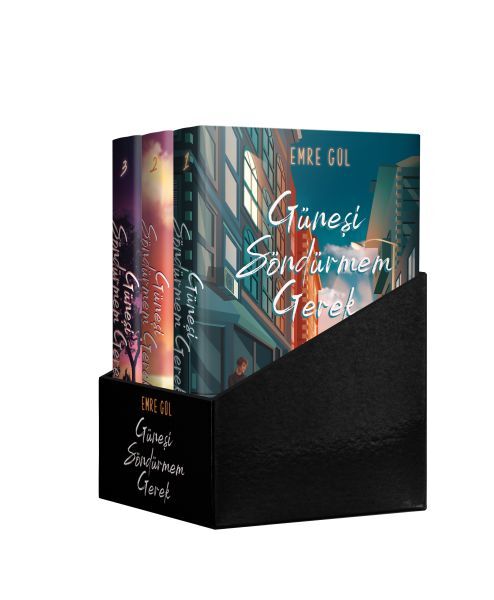 Güneşi Söndürmem Gerek Kutulu Set 3 Kitap Takım Ciltli İmzalı