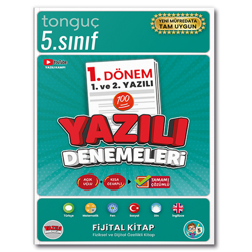 5. Sınıf Yazılı Denemeleri 1. Dönem 1 ve 2. Yazılı