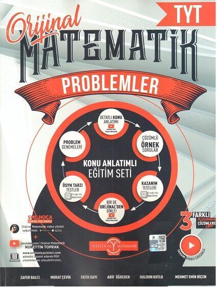Orijinal Yayınları Tyt Konu Anlatımlı Soru Bankası Matematik Problemler