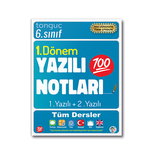 6. Sınıf Yazılı Notları 1. Dönem 1 ve 2. Yazılı
