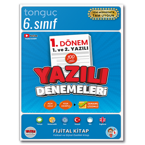 6. Sınıf Yazılı Denemeleri 1. Dönem 1 ve 2. Yazılı