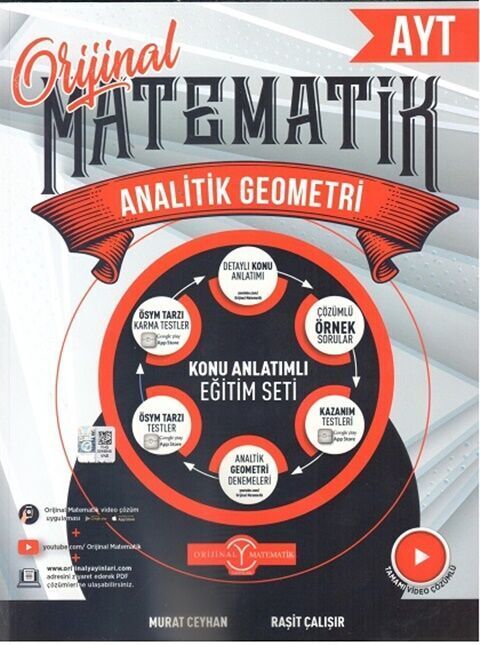 Orijinal Yayınları Ayt Konu Anlatımlı Soru Bankası Analitik Geometri