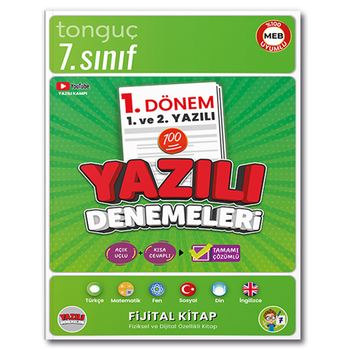 7. Sınıf Yazılı Denemeleri 1. Dönem 1 ve 2. Yazılı