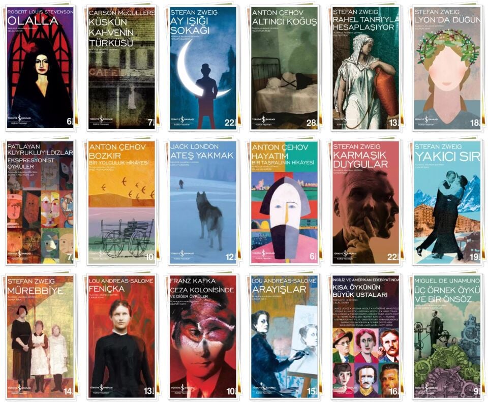Modern Klasik Dizisi Öykü Seti 2 - 18 Kitap