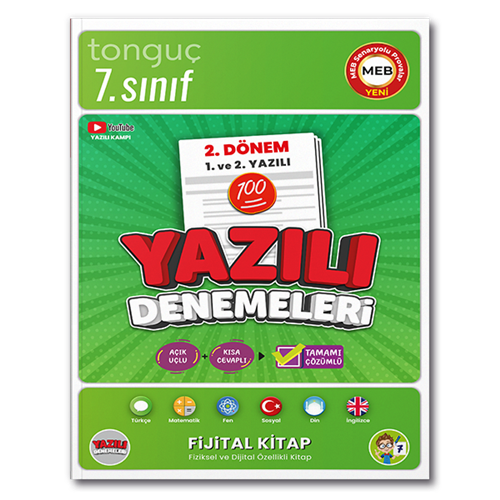 7. Sınıf Yazılı Denemeleri 2. Dönem 1 ve 2. Yazılı