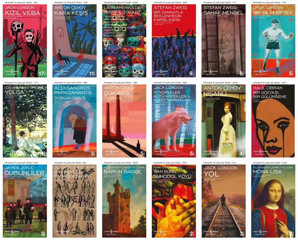 Modern Klasik Dizisi Öykü Seti 36 Kitap Ciltsiz