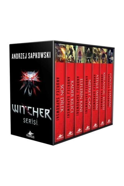 The Witcher Serisi Kutulu 7 Kitap Takım