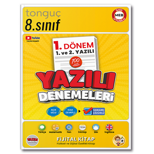 8. Sınıf Yazılı Denemeleri 1. Dönem 1 ve 2. Yazılı