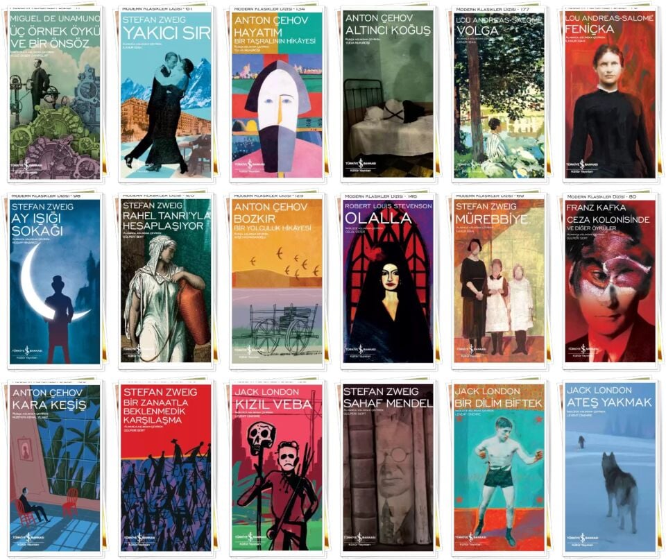 Modern Klasik Dizisi Öykü Seti 2 - Ciltli 18 Kitap