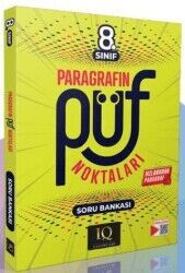 IQ Yayınları 8. Sınıf Püf Paragraf Soru Bankası