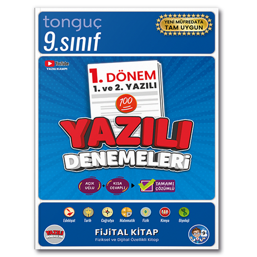 9. Sınıf Yazılı Denemeleri 1. Dönem 1 ve 2. Yazılı