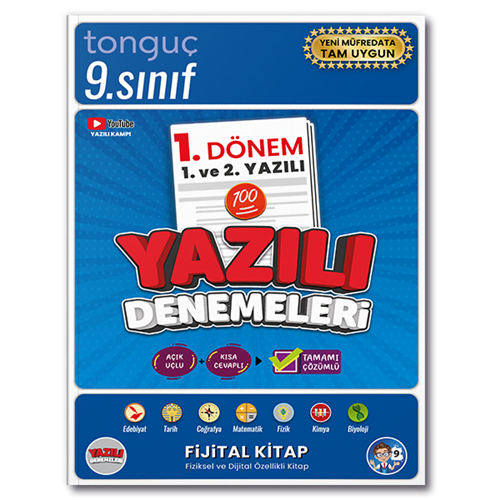 9. Sınıf Yazılı Denemeleri 1. Dönem 1 ve 2. Yazılı