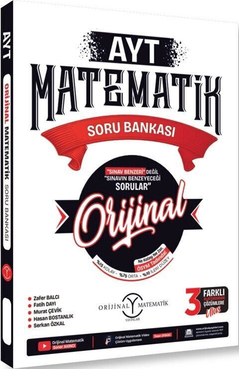 Orijinal Yayınları Ayt Soru Bankası Matematik