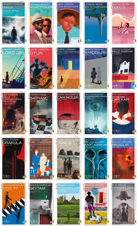 Modern Klasikler Dizisi Karma Roman Seti 1 - 25 Kitap