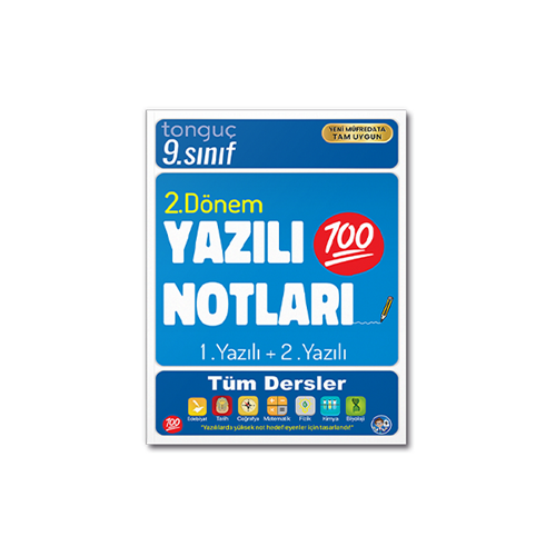 9. Sınıf Yazılı Notları 2. Dönem 1 ve 2. Yazılı