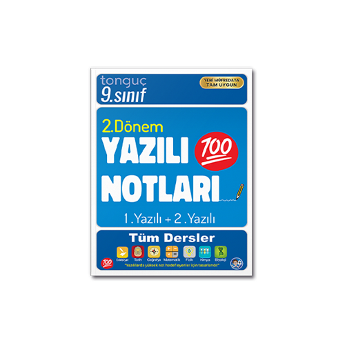 9. Sınıf Yazılı Notları 2. Dönem 1 ve 2. Yazılı