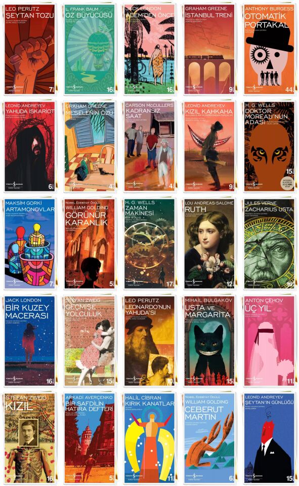 Modern Klasikler Dizisi Karma Roman Seti 4 - 25 Kitap