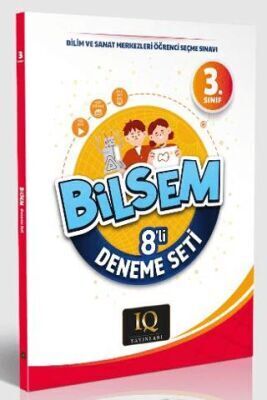 IQ Yayınları 3. Sınıf Bilsem 8 Deneme