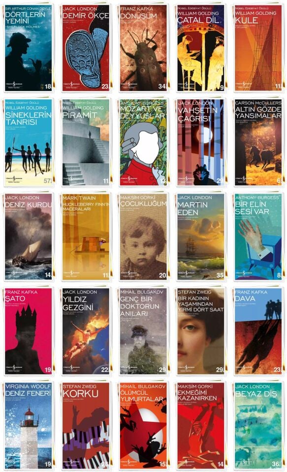 Modern Klasikler Dizisi Karma Roman Seti 6 - 25 Kitap