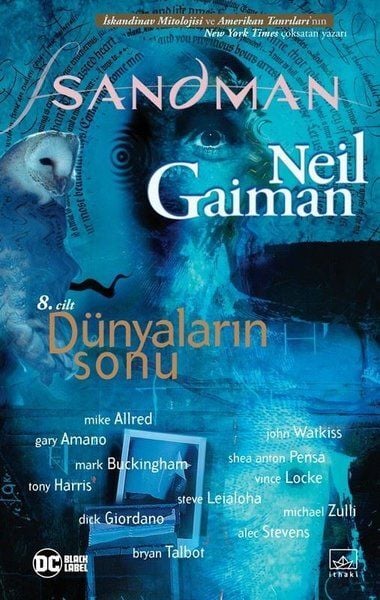 Sandman 8. Cilt Dünyaların Sonu - Renkli Kuşa Kağıdı Baskı