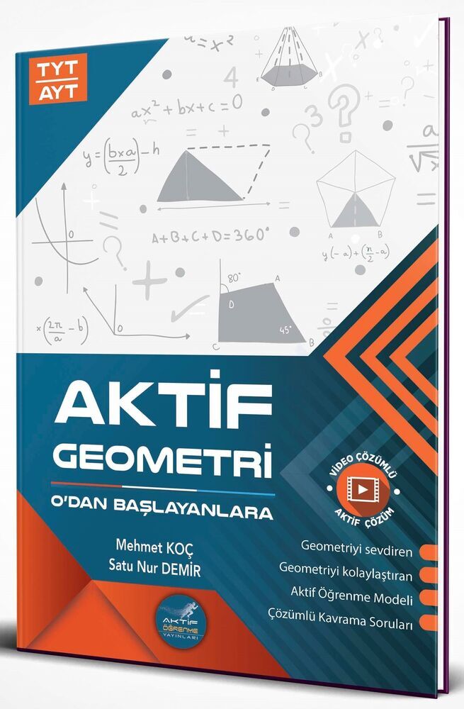 Aktif Yayınları Tyt Ayt 0 Dan Başlayanlara Geometri