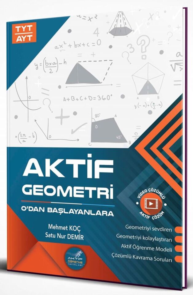 Aktif Yayınları Tyt Ayt 0 Dan Başlayanlara Geometri