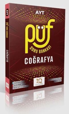 IQ Yayınları Ayt Coğrafya Püf Soru Bankası
