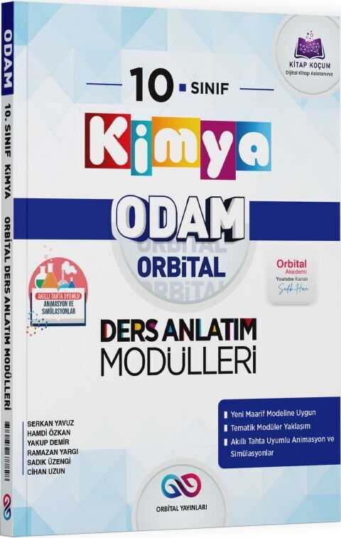 Orbital Yayınları 10. Sınıf Kimya Ders Anlatım Modülleri Yeni Baskı