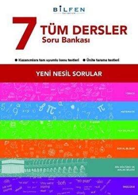 Bilfen Yayıncılık 7. Sınıf Tüm Dersler Soru Bankası