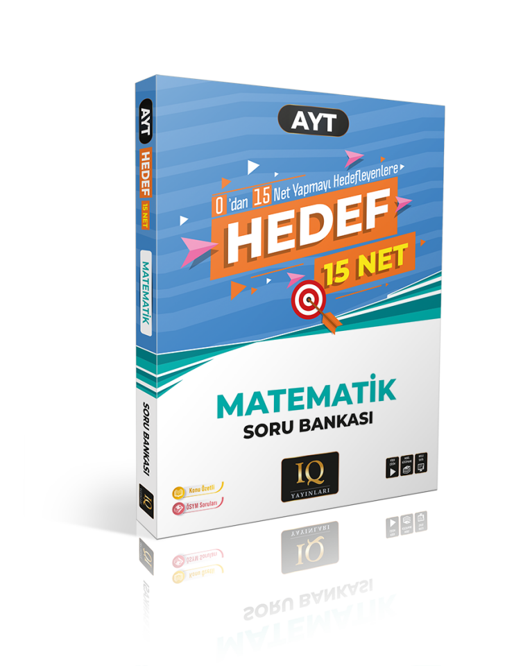 IQ Yayınları Ayt Matematik (Hedef 15) Soru Bankası