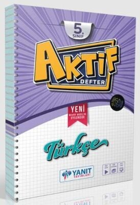 Yanıt Yayınları 5. Sınıf Türkçe Aktif Defter-Yeni