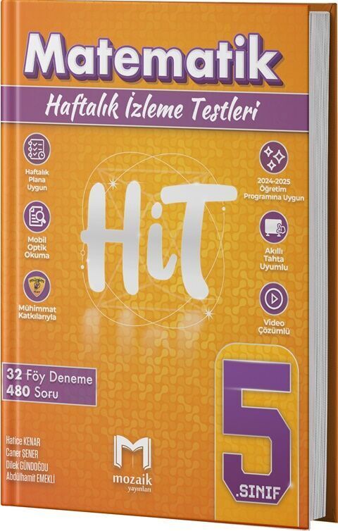 Mozaik Yayınları 5. Sınıf Hit 32 Lı Deneme Matematik