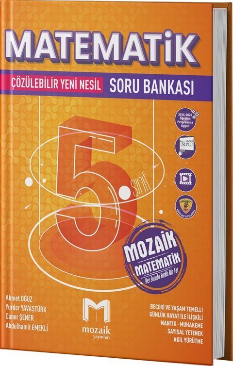 Mozaik Yayınları 5. Sınıf Soru Bankası Matematik