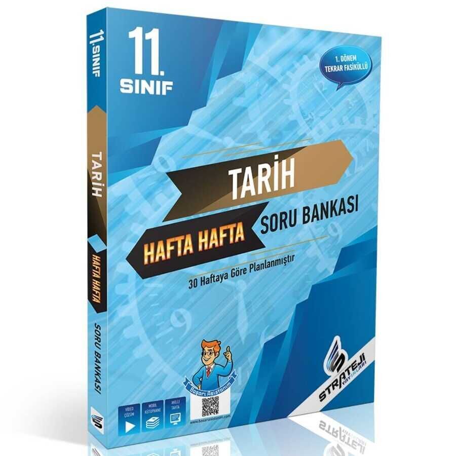 Strateji Yayınları 11.Sınıf Hafta Hafta Tarih Soru Bankası