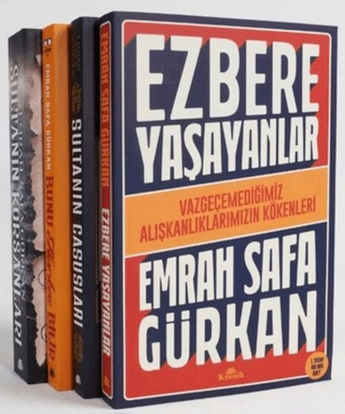 Emrah Safa Gürkan Seti 4 Kitap