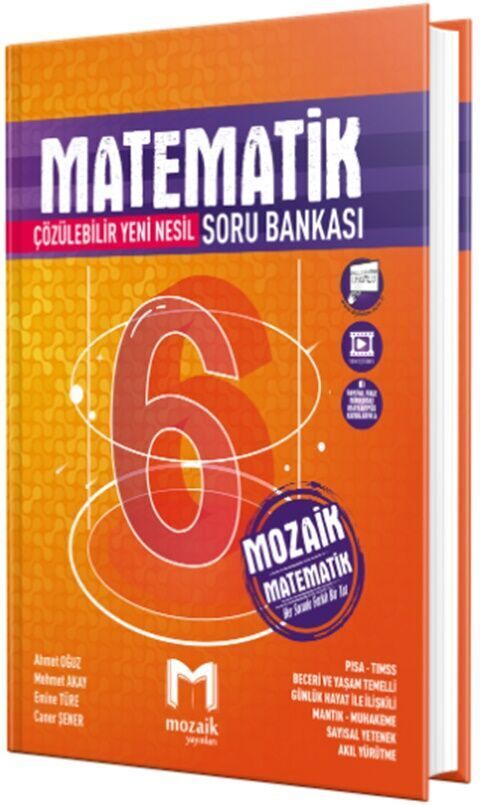 Mozaik Yayınları 6. Sınıf Matematik Soru Bankası