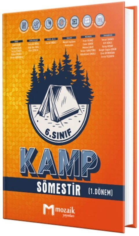 Mozaik Yayınları 6. Sınıf Sömestr (1. Dönem) Kamp