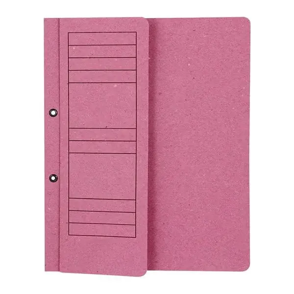 Yarım Kapak Pembe Karton Dosya