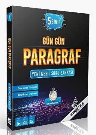 Strateji Yayınları 5. Sınıf Gün Gün Paragraf Soru Bankası