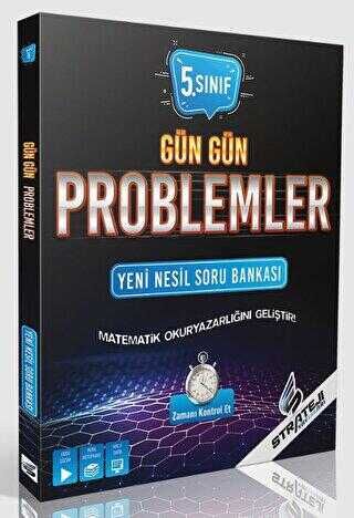Strateji Yayınları 5. Sınıf Gün Gün Problemler Soru Bankası