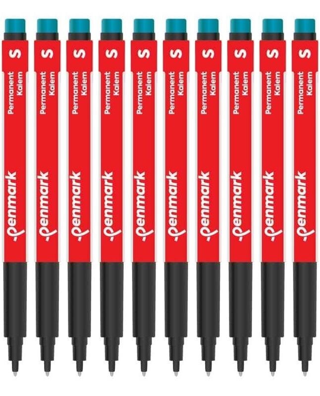 Penmark Asetat Kalemi - CD Kalemi (S) SİYAH 10'lu