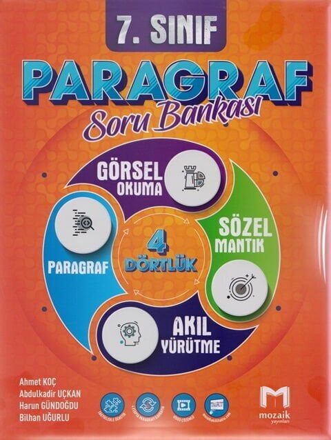 Mozaik Yayınları 7. Sınıf Paragraf Soru Bankası