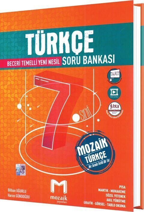 Mozaik Yayınları 7. Sınıf Türkçe Soru Bankası