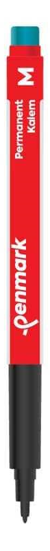 Penmark M Orta Uçlu Kırmızı Asetat (CD) Kalemi 10’lu Set – Kalıcı, Canlı ve Profesyonel Yazım