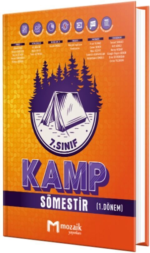Mozaik Yayınları 7. Sınıf Sömestr (1. Dönem) Kamp