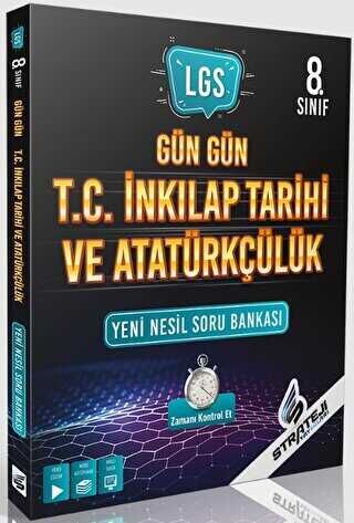 Strateji Yayınları 8. Sınıf Gün Gün İnkılap Tarihi Soru Bankası
