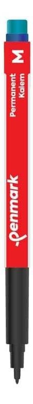 Penmark M Orta Uçlu Mavi Asetat (CD) Kalemi 10’lu Set – Kalıcı, Canlı ve Profesyonel Yazım