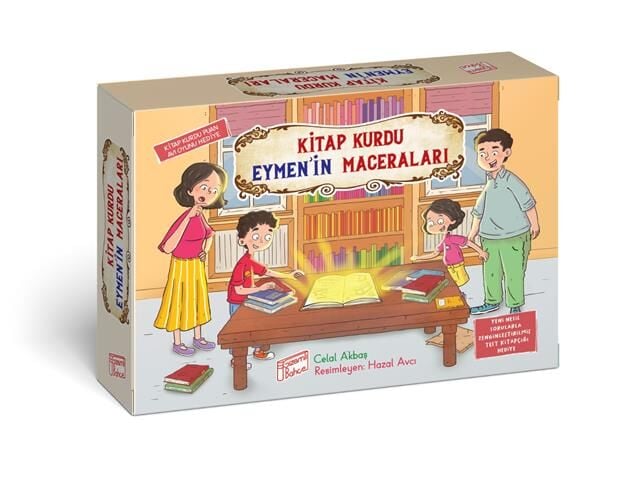 Kitap Kurdu Eymen’in Maceraları(10 Kitap + Poster)