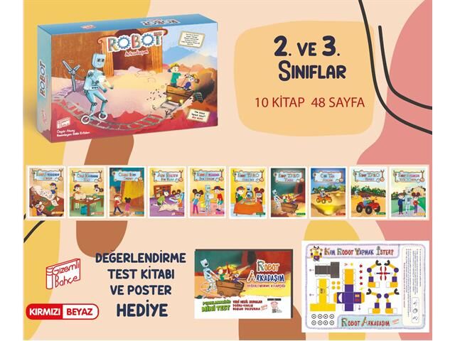 Robot Arkadaşım (10 KİTAP + POSTER)