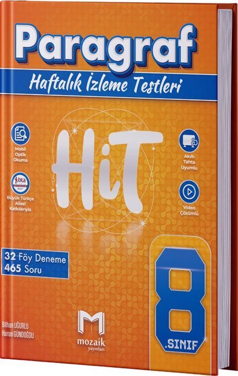 Mozaik Yayınları 8. Sınıf Hit 32 Li Deneme Paragraf